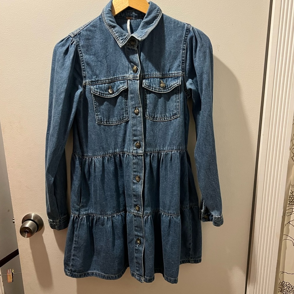 Free people jean dress